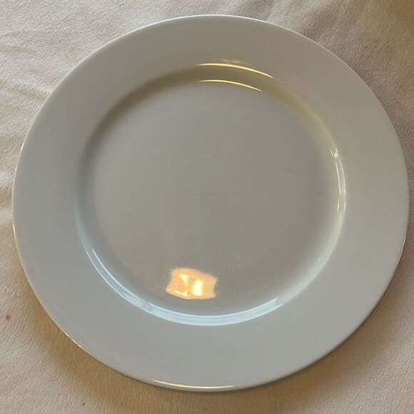 IKEA 365 Dinner Plates White 10 1/2 Inches Round Design Susan Pryke Made Turkey - Picture 3 of 6